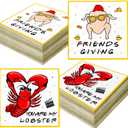 48Pcs Friends Party Supplies Friends Napkins Friends Themed Party Decorations Friends TV Show Decorations for Friendsgiving Party Decorations