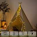 Metaku Globe Fairy Lights Battery Operated 33ft 80LED String Lights with Remote Waterproof Indoor Outdoor Hanging Decorative Christmas Lights for Home Party Patio Garden Wedding