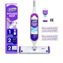 Swiffer PowerMop Multi-Surface Mop Kit for Floor Cleaning, Includes PowerMop, 2 Mopping Pad Refills, 1 Cleaning Solution with Fresh Scent and 2 Batteries