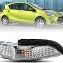 Car Rearview Mirror Turn Signal Indicator Light For Toyota Corolla/RAV4/Camry/Prius C/Avalon 2012 2013 2014 2015 2016 (Right Passenger Side)