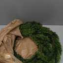 Real Touch Cedar Garland, Christmas Artificial Realistic Faux Cypress Pine Garlands, Christmas Greenery Garland Decorations for Mantle, Table, Stairs, Doorframe, Fireplace, Winter Garlands (9FT)