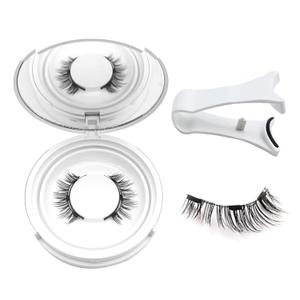 Hunnyfit Magnetic Eyelashes with Applicator,No Glue Needed Soft La shes Kit,Reusable Magnet Eyelashes Natural Look(Natural)