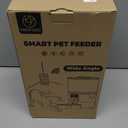 PAPIFEED Automatic Cat Feeder with Camera, 1080P HD-6L Cat Food Dispenser, 5G WiFi cat Feeder for Dry Food, App Control, Dual Power Backup, Automatic Feeder for Small and Medium-Sized Pets (White)