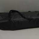 Pamo Babe Portable Crib Baby Playpen with Mattress and Carry Bag (Black)