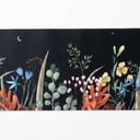 Floral Mouse Pad, Size 31×12 in 