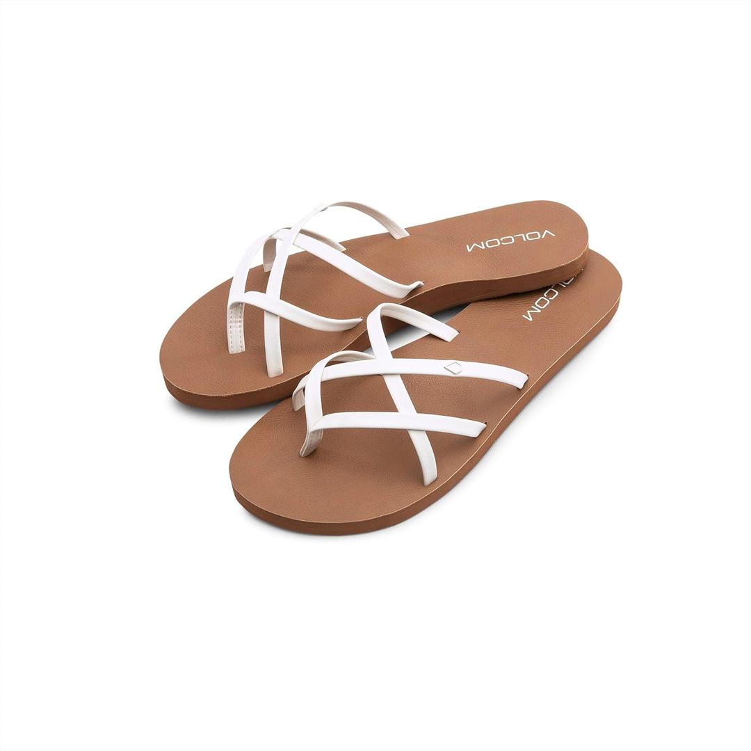 Volcom Women's New School Flip Flop Sandal (8)