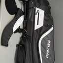 Precise M5 Men's Complete Golf Clubs Package Set Includes Titanium Driver, S.S. Fairway, S.S. Hybrid, S.S. 5-PW Irons, Putter, Stand Bag, 3 H/C's