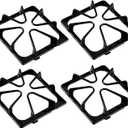 Upgraded W10447925 Burner Grate Replacement for Whirlpool Stove Parts 8.3x8.8 IN Gas Stove Grate Kenmore Maytag Gas Range Parts Amana Inglis Kirkland Cooktop Stove Top Grates Rack Set 4Pcs
