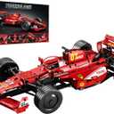 Reobrix F1 Cars Building Sets for Adults, Technical Formula 1 Model Car Kits, Cool 1:8 Scale Race Car Model Display for Home or Office Decor, Collectible Gifts for F1 Fans (928 PCS,Static Version)