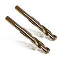 5/8" Cobalt Drill Bit, 1/2" Reduced Shank with 3-Flats,Suitable for Drilling in Hard Metal, Stainless Steel, Cast Iron,2 Pieces
