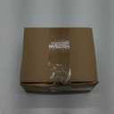 100-Pack Wooden Disposable Plates 6 IN Boat Plates Food Trays Disposable Dessert Plates Disposable Food Boats for Party Weddings Picnic (Actual Size Used: 3.39" D x 1.97" W x 0.63" H)