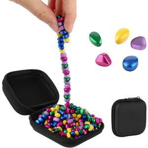 360pcs Fidget Toys, Magnetic Balls, Stocking Stuffers for Men Teen Boys Gift, Sensory Toys, Desk Fidget Toys for Office Stress, Anxiety Relief, Cool Gadget Sensory Stones for Gifts (Colorful)