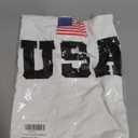 GUANGHE Women American Flag Tank Tops Adult USA Flag Shirt 4th of July Patriotic Sleeveless Tops, 3XL