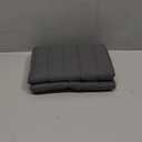 Aimon Weighted Blanket 3Lb, Dark Grey, Washable Breathable Weighted Blanket for Outdoors, Small Size, Soft and Calm with Glass Beads (20"*30", 3Lbs)