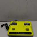 2 Ports P117 Fast Charger for Ryobi 18V Battery ONE+ Max Lithium P100 P102 P103 P105 P107 P108 P117 P118 12V-18V Li-Ion NiCd NiMh Battery