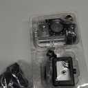 VEMONT Action Camera, 1080P 12MP Sports Camera Full HD 2.0 Inch Action Cam 30m/98ft Underwater Waterproof Snorkel surf Camera with Wide-Angle Lens and Mounting Accessories Kit