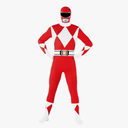 Morphsuits Power Ranger Costume Adult, Power Rangers Costume Adult Men, Power Ranger Costume Adult Woman, XL