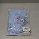 Avidlove Plus Size Garter Lingerie Set Mesh Ruffle Cosplay Lingerie with Mini Skirt 3 Piece Lingerie Set, Size: 18 Plus (Light Blue)