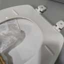 Bemis 70 Durable Plastic Toilet Seat, Round, White