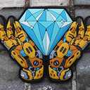 Diamond Hands HODL Crypto PVC Patch