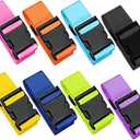Luggage Straps 8 Pack,Travel Belt Suitcase Belt,Travel Straps for Luggage, Luggage Straps for suitcases Luggage Band Bag Straps Carry on Luggage