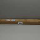 UNISHADES no Drill Cordless Roman Shades for Windows, 34" W 64" H - Light Filtering - Linen - White