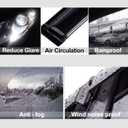 Window Visors Rain Guards for 2005-2012 Nissan Pathfinder 94512