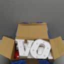 Honoson 14 Pcs a Baby Is Brewing Baby Shower Party Decorations, LED Letter Lights Sign, Table Decor for Gender Reveal, Welcome Boy or Girl, Diaper Party Supplies (Yellow)