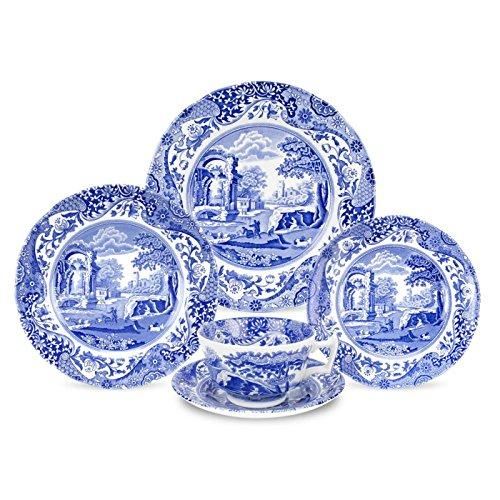 Spode Blue Italian 5-Piece Place Setting