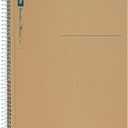 Maruman Spiral Note Basic Dot Grid Notebook- A5, 5.83" x 8.27", 80 Sheets / 160 Pages, 5mm Dotted Journal, Perforated Pages & Wire-Bound to Lay Flat, Sturdy Kraft Cover, Made in Japan