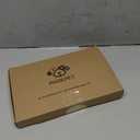 PHOEPET Reflective Dog Harness Large Breed Adjustable No Pull Vest with with Handle 2 Metal Rings 3 Buckles [Easy to Put on & Take Off](L, Black)