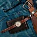 SUPERDANT Leather Watch Straps Cutting Dies 2 Styles Watch Bands Die Cut DIY Leather Craft Wood Cutting Die Machine for Quick Release Leather Men's Women's Watch Strap Wrist Strap