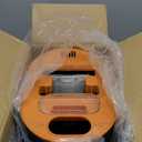 HoMettler Mop and Bucket Set with Wringer, 3-Tank Flat Mop and Bucket System, Wall Mop Cleaner with Long Handle, Hands Free Mops for Floor Cleaning with 4 Microfiber Pads