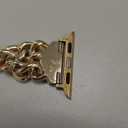 JR.DM Gold Watch Bands for Women Compatible with Apple Watch 41mm 38mm 42mm(S10/11) Stylish Western Adjustable Metal Steel Chain Bracelet for iWatch Series 11/10/9/8/7/6/5/4/3/2/1 SE 3/2/1 Ultra 3/2/1