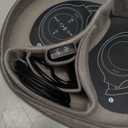 Sony WH-1000XM4 Wireless Noise Canceling Overhead Headphones with Mic for Phone-Call, Voice Control, Silver, with USB Wall Adapter and Microfiber Cleaning Cloth - Bundle