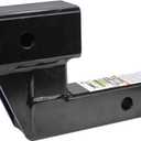 MaxxHaul 50397 Trailer Hitch Riser for 2 Inch Receivers with 4 Inch Rise/Drop