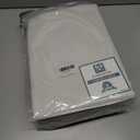 H.VERSAILTEX Farmhouse Boho Curtains for Living Room, 90% Blackout Curtain for Bedroom Energy Efficient, Linen Grommet Curtains 84 Inch Length, Burlap Textured 2 Panels, W52 x L84in, Heather Ivory