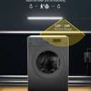 Under Cabinet Lighting LED Motion Sensor Lights Plug in Indoor, 16 inch 500LM 12V Under Counter Super Bright Ultra Thin Magnetic for Kitchen/Closet/Hallway/Toilet/Garage(Cool White/6000K)