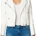 [BLANKNYC] Women's Moto Jacket (White, XS)