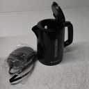 Toastmaster Electric Kettle by Select Brands - Cordless Electric Water Boiler for Coffee, Tea & More - Use This Electric Tea Kettle in Your Kitchen or Dorm - 1.7 Liters, Black