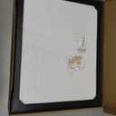 11x14 Shadow Box Display Case with Tempered Glass, Black Wooden Large Memory Shadow Box Frame with Soft Linen Back
