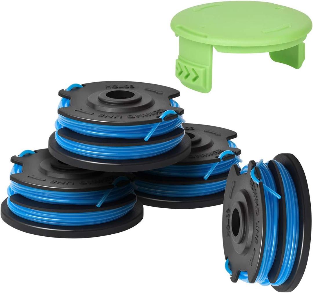 String Trimmer Dual Line - Replacement Spools for Greenworks 21212 and 21272