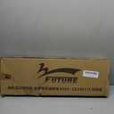 YAKS 2PCS 3U Full Carbon Professional Ultra Light High Elastic Adult Student Training Badminton Racket Set Durable Type Red-White