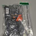 Zip Ties Heavy Duty 12 inchV-Shaped Toothed Double Sided With 200 LBS Tensile Strength Cable Ties Extra Large Wire Ties Adjustable Nylon Tie Wraps for Indoor Outdoor Patented Design80 Pack Black