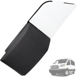 Transit Fuel Door Gas Door Assembly Compatible with Ford Transit Vans 150 250 350 350HD 2015-2023, Van Fuel Tank Filler Door Pipe with Black Cover Replaces CK4Z-5427936-A CK4Z-5427936-F