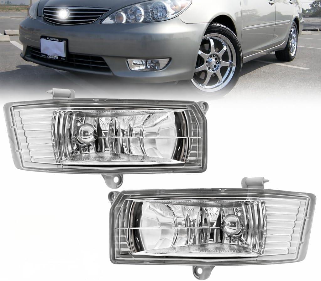 Driving Fog Lights For 2005 2006 Camry Driving Bumper Lamps Assembly Driver & Passenger Side Left/Right