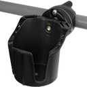 Obcursco Boat Cup Holder, Multi-Functional Marine Cup Holder for Rail Mount, Perfect for Drinks, Bottles, Fishing Gear, Compatible with Pontoon and Bass Boats