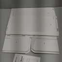 Air Vent Extender for Under Furniture, Floor Vent Deflector for Under Couch or Bed, Adjustable Width 8"-12.2", Two Length Options (4.8" & 18.7"), Magnetic Wall & AC Vent Extender