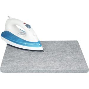 Wool Ironing Mat for Table Top  Portable Pressing Pad, Ironing Board Alternative for Quilting, Sewing & Travel Iron Anywhere (11.5" x 14.5")