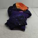 Twin Comforter Set for Boys-3 Pieces Navy Blue Space Rocket Twin Bedding Sets for Kids, 1 Comforter, 1 Sham and 1 Decor Pillow